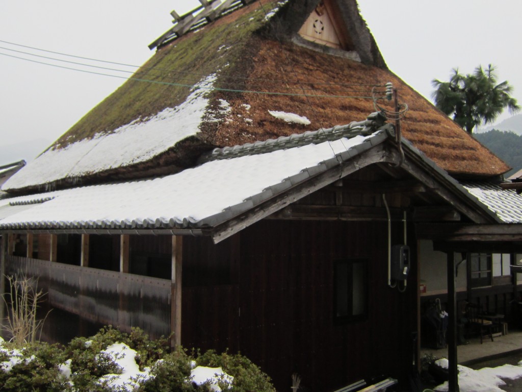 こちらはもちろん東京ではなく、京都美山の雪景色です♪