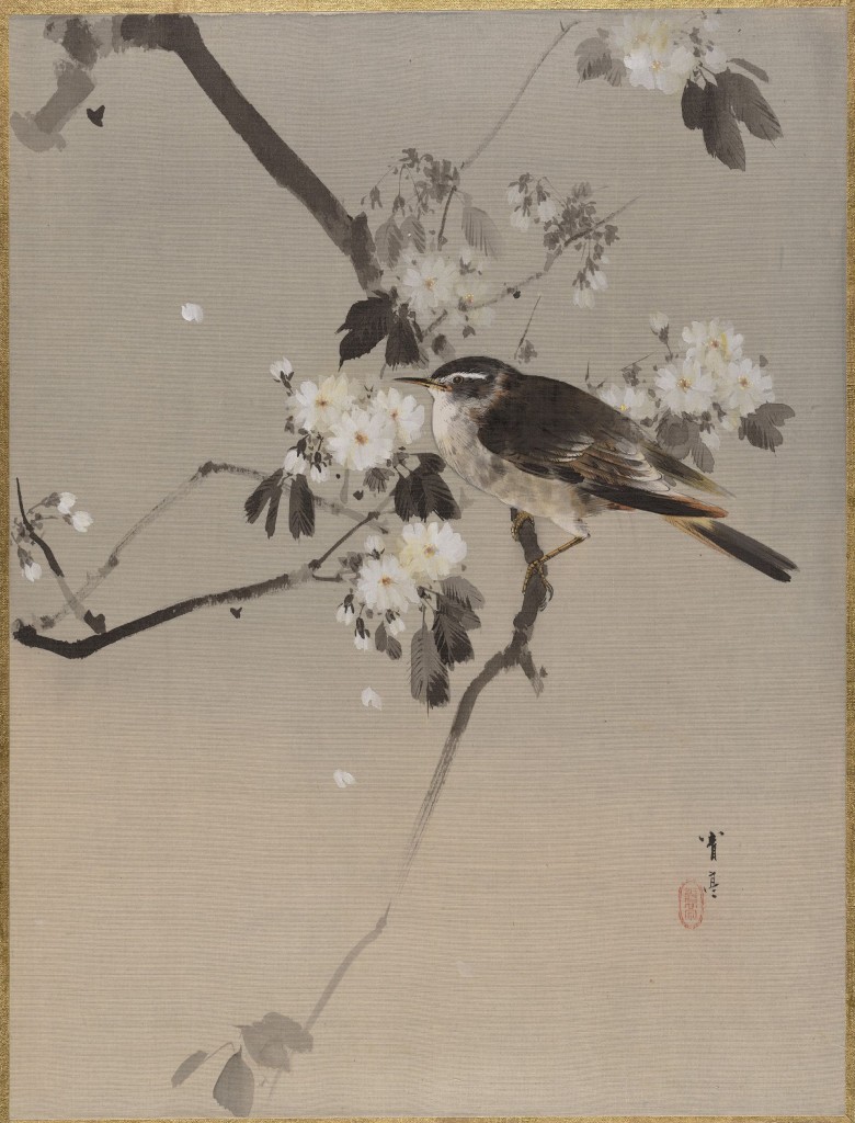 1920px-Watanabe_Seitei_-_Bird_on_a_Flowering_Branch